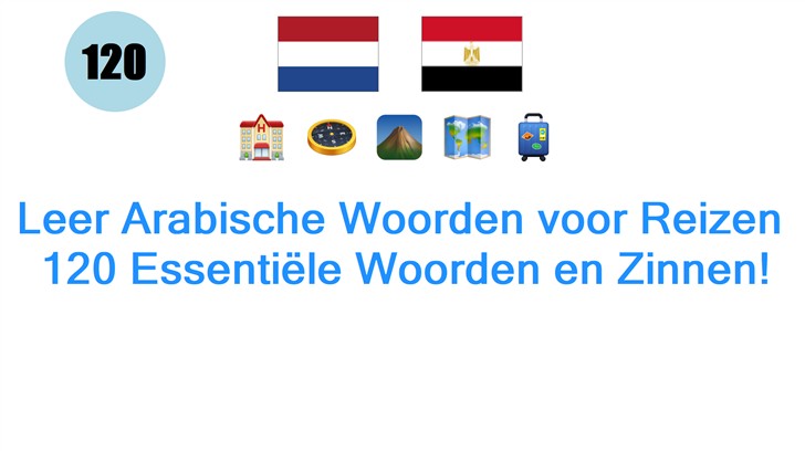 Leer Arabische Woorden voor Reizen: 120 Essentiële Woorden en Zinnen!